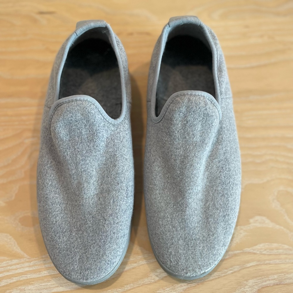 Men’s Allbirds wool lounger slip on slippers size 9